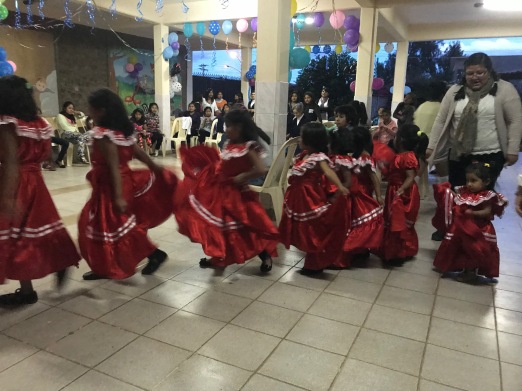 Girls dancing for Hna Leti's bday